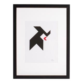1995 “Konstruktion and Intuition” Serigraph Print by Anton Stankowski For Sale