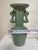 Chinese Ceramic Vase Longquan Ware Celadon Vase Hand Carved Double Dragon Ears For Sale In Seattle - Image 6 of 11