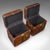Late Vintage Pair of Luggage Cases, English, Leather Trunk, Campaign, Nightstand For Sale - Image 9 of 12