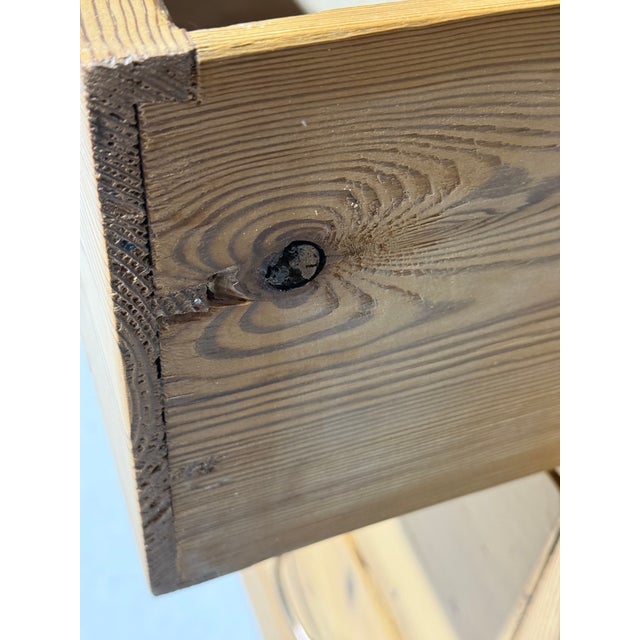 Antique Pine Three Drawers - Chest of Drawers From England For Sale - Image 18 of 18