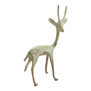 Brightly Oxidized Vintage African Gazelle