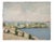 Franco Marzilli, Seaview, Oil Painting, 1970s For Sale - Image 6 of 6