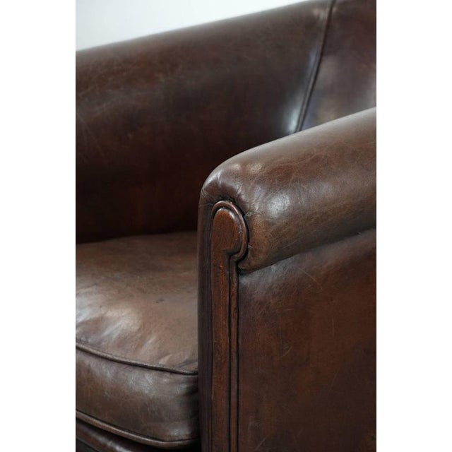 Club Chair in Sheepskin For Sale - Image 13 of 15