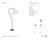 Amber Lewis by Visual Comfort Signature Dume Large Arched Floor Lamp in Aged Iron with Silk Pleated Shade Designer: Amber...