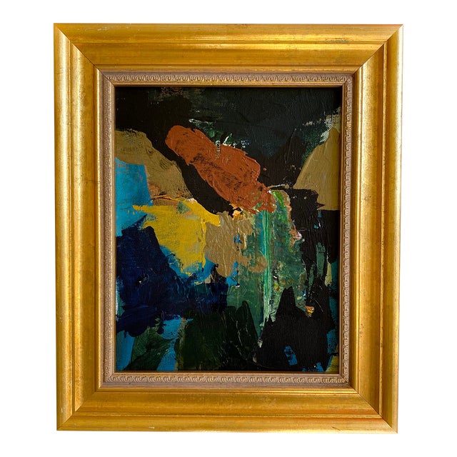 "Organic Matter" 2024 Framed Painting by Jessalin Beutler For Sale
