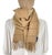 Late 20th Century Polo Ralph Lauren Beige Checked 100% Wool Scarf For Sale - Image 6 of 9