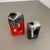 Pottery Fat Lava Hole Vases from Übelacker Ceramics, Germany, 1970s, Set of 3 For Sale - Image 4 of 18