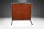 Mid Century Rosewood Chrome Square Milo Baughman Style Coffee Table For Sale - Image 9 of 11