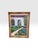 1980s Francis Downs Large Original Garden Painting in Ornate Gilt Frame, 57” For Sale - Image 4 of 6