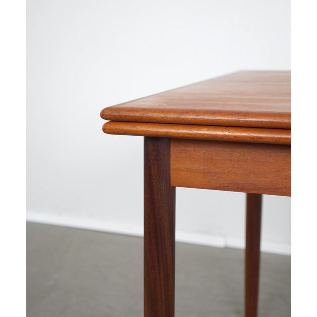 Square Extendable Teak Table by N & R Mobler, Denmark, 1960s For Sale - Image 16 of 18