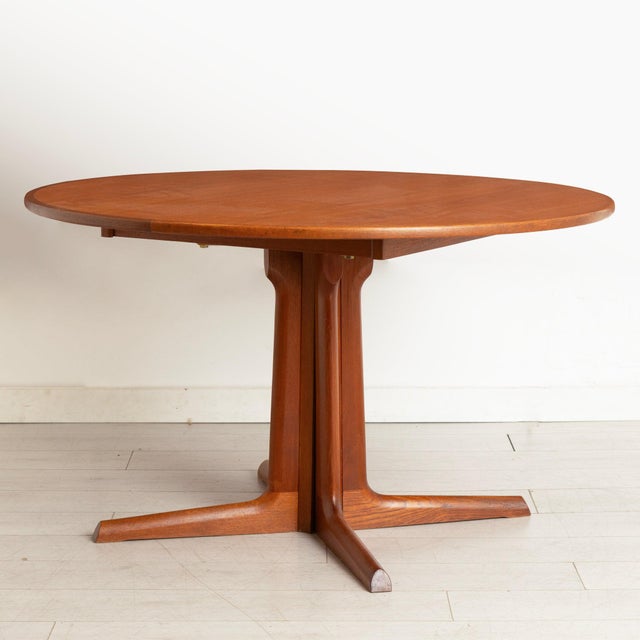 Danish Extending Dining Table in Teak from Gudme Mobelfabrik, 1960s For Sale - Image 11 of 11