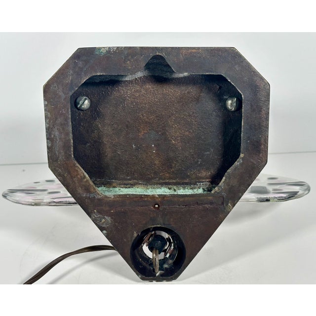Metal Mid 20th Century Art Deco Flapper Girl Bust Lamp: Hollywood Regency Revival For Sale - Image 7 of 10