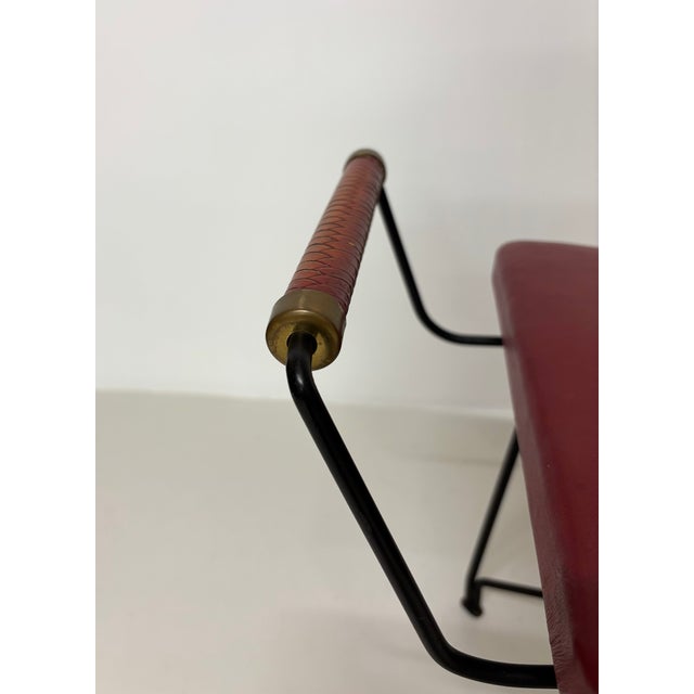 Midcentury Modern Stool by Hans-Agne Jakobsson, 1950s For Sale - Image 10 of 15