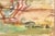 Albert Goltjakov, Horse Race at the Hippodrome, 1966, Watercolor, in Good conditions. Designed 1960 to 1969 This piece has...