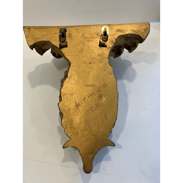 Pair of 1990s Pineapple Wall Brackets For Sale In Boston - Image 6 of 7