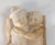 American 19th Century American Folk Art Alabaster Fragment Carving Boy & Girl on Swing For Sale - Image 3 of 10