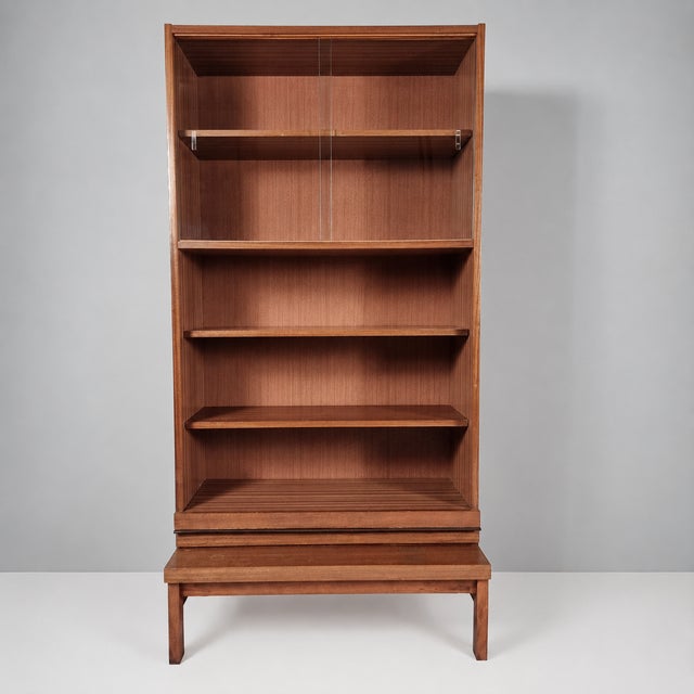 Vintage Bookcase in Beech, 1970s For Sale - Image 9 of 9