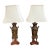 19th-Century Neo-Grec Parcel-Gilt Bronze Amphora Lamps by Ferdinand Barbedienne - a Pair For Sale