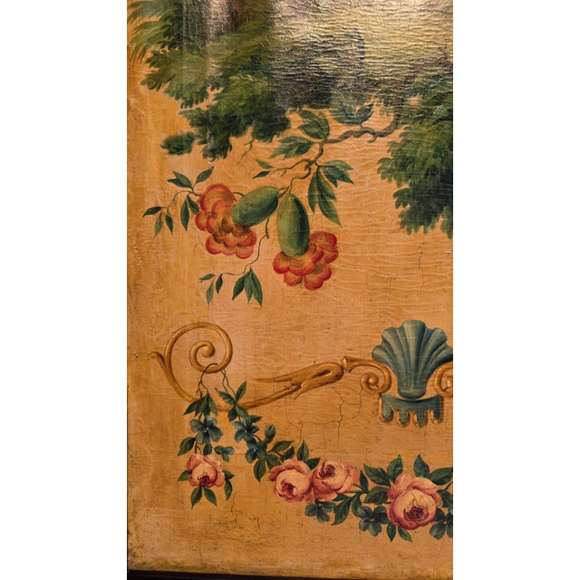 Chinoiserie Painted Panels, 1800s, Set of 3 For Sale - Image 16 of 18