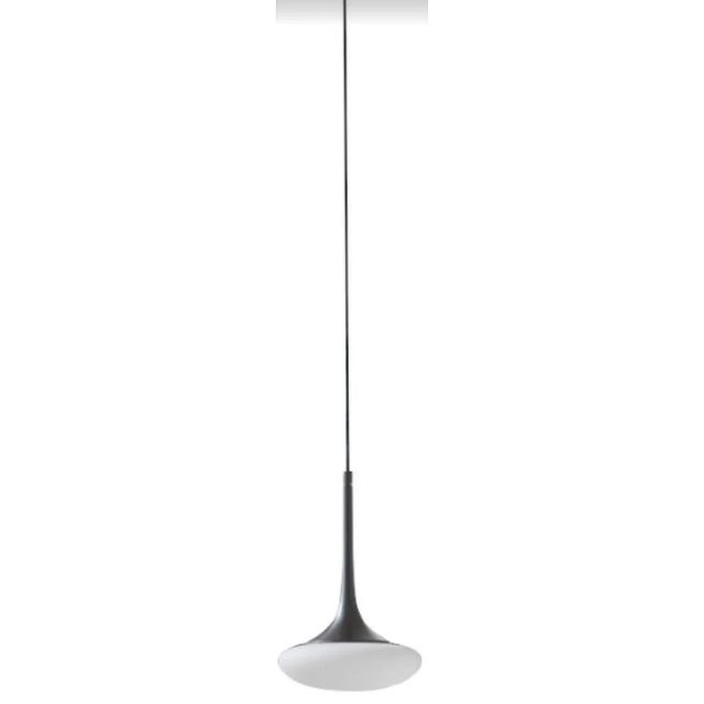 Louis xs pendant by emilie cathelineau dimensions: d 24 x h 239.3 cm materials: solid brass, mouth-blown glass, textile...