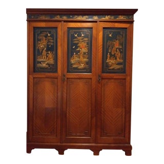 Late 20th Century Japanese Wardrobe/Storage Cabinet For Sale