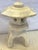 Late 20th Century Vintage Cast Stone Asian Style Garden Pagoda Symbolizing the Path to Enlightenment For Sale - Image 5 of 12
