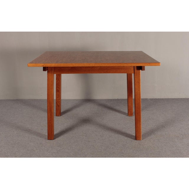 Wood Alpine Kitchen Table in Oak, 1930s For Sale - Image 7 of 12