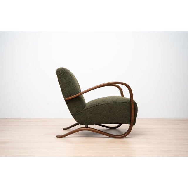 H-269 Armchairs by Jindřich Halabala, Czechoslovakia, 1930s, Set of 2 For Sale - Image 11 of 18