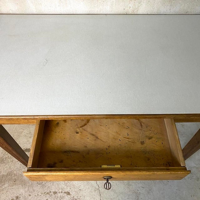 Vintage Desk in Wood and Formica, 1950s For Sale - Image 6 of 12