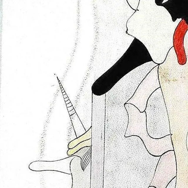 Untitled - Mixed Media con Cardboard - 1974 1974 For Sale - Image 4 of 5