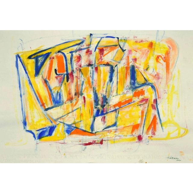 Geometrical Abstract Composition is an original contemporary artwork realized by the Italian artist Giorgio Lo Fermo...