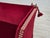 1970s Danish Three-Seater Drop Arm Spanish Sofa in Red Furniture Velour, 1970s For Sale - Image 5 of 18