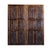 Mid-Century Modern Rustic Hand-Carved Door Panel – Farmhouse Reclaimed Wood Barn Door 84x36 For Sale - Image 3 of 7