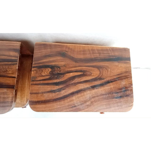 1940s Art Deco Bedside Tables by Jindrich Halabala for Up Závody, 1940s, Set of 2 For Sale - Image 5 of 18