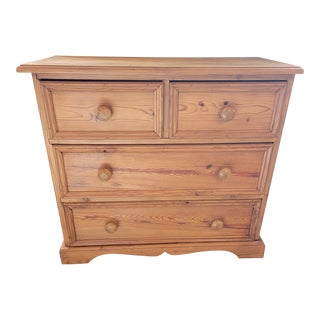 Antique Pine Two Over Two Drawers - Chest of Drawers - From England - Circa 1890 For Sale