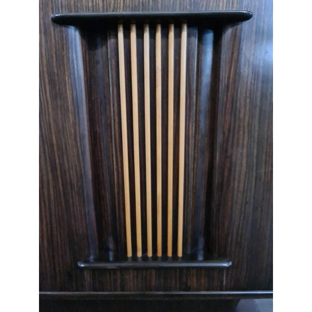 Vintage Art Deco Macassar Buffet by Jules Perrenoud For Sale - Image 13 of 18