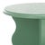 Spritely Home Lilith Wavy Accent Table in Sage Green For Sale - Image 4 of 8