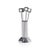 Transitional Spiga 4-Piece Set Cocktail Picks with Stand- Nickel For Sale - Image 3 of 3