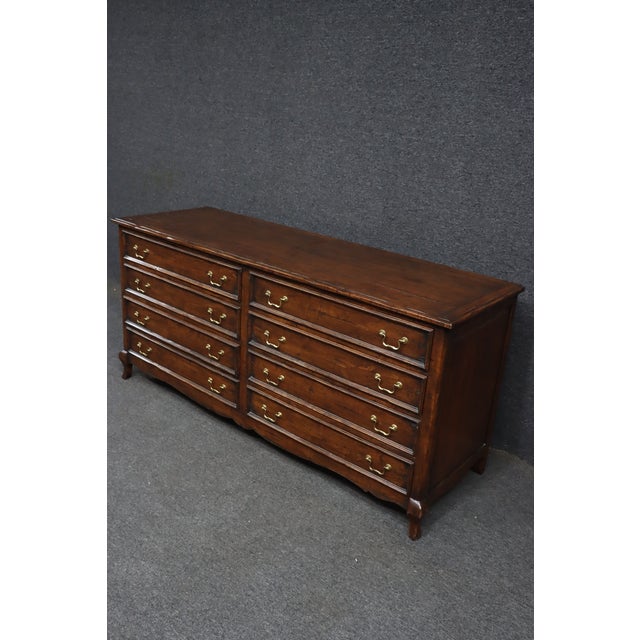 Chaddock Guy Haddock Country French Cherry Eight Drawer Dresser For Sale - Image 4 of 15