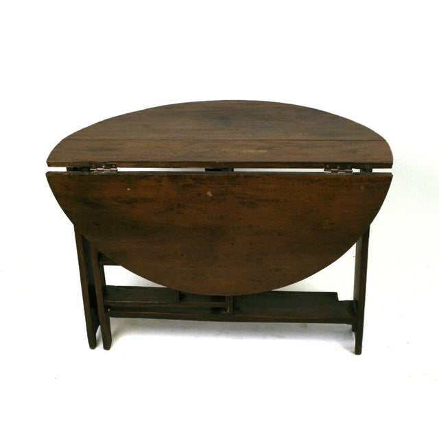 Shanxi Elmwood Round Folding Coffee Table Chairish