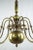 Gold Flemish Brass 8-Armed Chandelier For Sale - Image 8 of 9