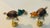 Contemporary Charming Pair of Sea Shell Turtles Lamp Finials For Sale - Image 3 of 6
