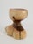 Early 21st Century Walnut Wood Sculptural Side Table by Logniture For Sale - Image 5 of 18
