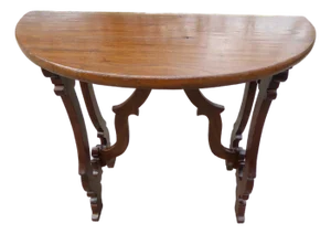 Antique Spanish Console / Demilune
