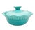 1956 Miramar of California Aqua / Turquoise Covered Serving Bowl – Mid-Century Modern / Coastal For Sale - Image 11 of 11