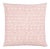 Schumacher X Molly Mahon Ellies + Garden Path 20" Pillow in Iron & Rose For Sale