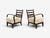 German Modern, Lounge Chairs, Oak, Beige Shearling, Germany, 1940s For Sale - Image 10 of 13