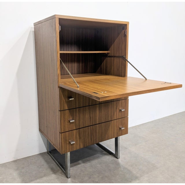 Secretary or Bar Cabinet from Meurop, 1960s For Sale - Image 3 of 8