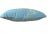 Textile Blue Parrot Peau De Soie Decorative Pillow For Sale - Image 7 of 10