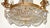 Brass Lead Crystal Nine-Light Chandelier from Palwa, 1950s For Sale - Image 9 of 13